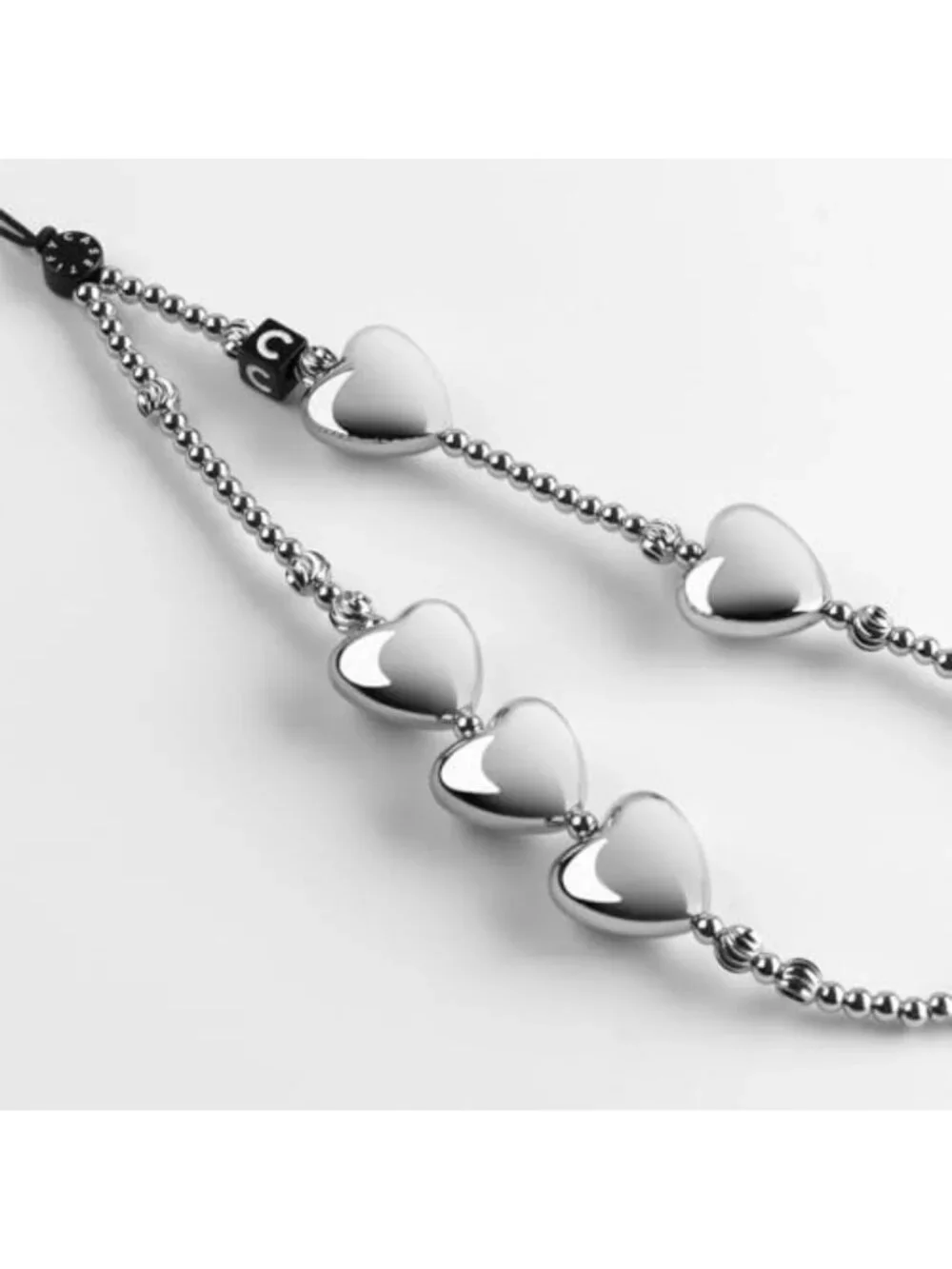 Stylish Phone Charm Wrist Strap - Heart, Pearl, Bow, Star & Sweet Designs